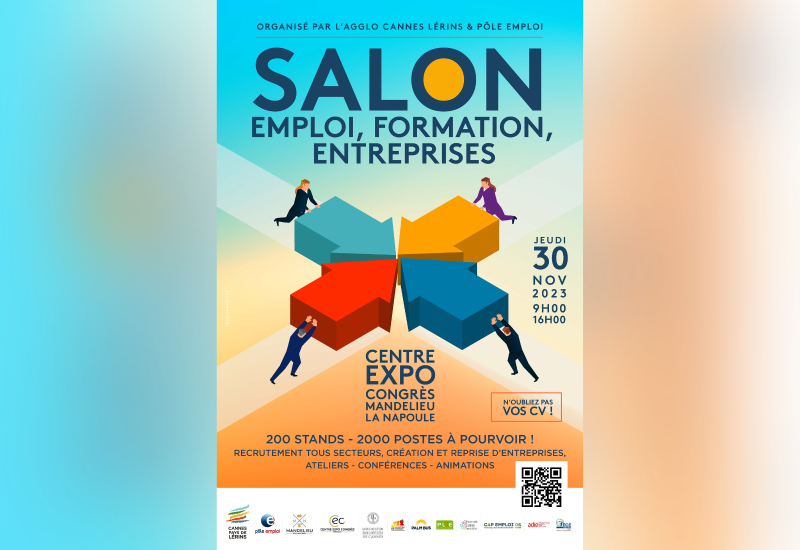 Salon de l'Emploi, la Formation et les Entreprises - Mandelieu