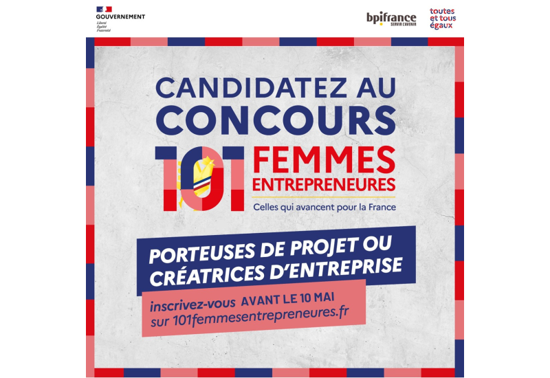 Concours - 101 Femmes Entrepreneurs 2026