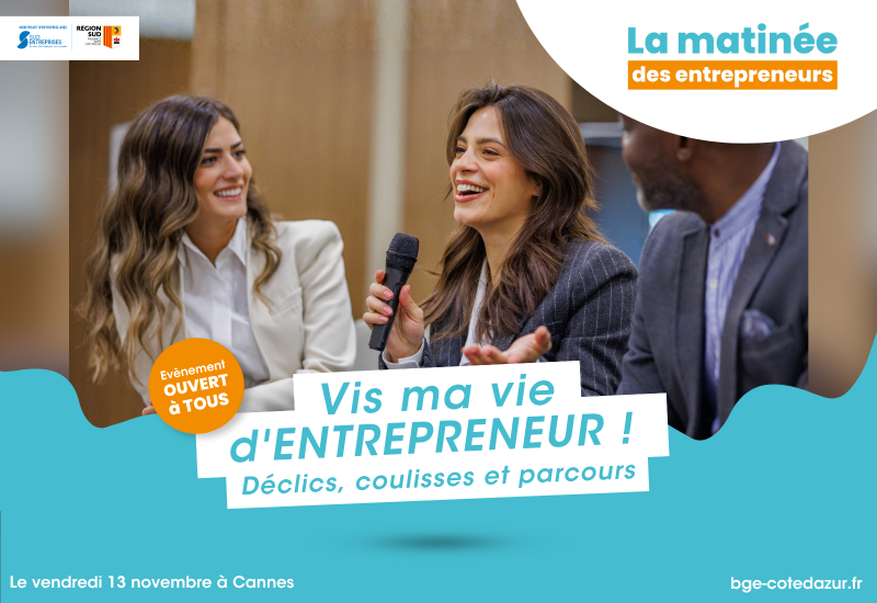 La matinée des entrepreneurs à Cannes - Evénement networking