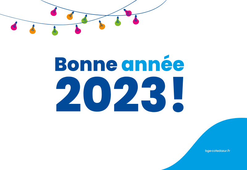 BGE Côte d'Azur vous souhaite une très bonne année 2023 !